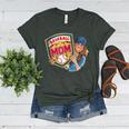 Baseball Mom Mama Mother's In My Baseball Mom Era Women's Heather T-Shirt Heather Forest