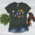 Baseball Mom Baseball Mama Women's Heather T-Shirt Heather Forest Baseball Mom Baseball Mama Women's Heather T-Shirt Heather Forest