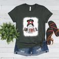 Baseball Mom Messy Bun Mommy Baseball Player Premium Women's Heather T-Shirt Heather Forest Baseball Mom Messy Bun Mommy Baseball Player Premium Women's Heather T-Shirt Heather Forest