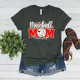 Baseball Mom Mother's Day For Mom Game Day Outfit Women's Heather T-Shirt Heather Forest Baseball Mom Mother's Day For Mom Game Day Outfit Women's Heather T-Shirt Heather Forest