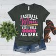 Baseball Mom Baseball Pitcher Bat Gloves Baseball Player Women's Heather T-Shirt Heather Forest