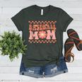 Baseball Mom Baseball Player Mama Women Groovy Women's Heather T-Shirt Heather Forest Baseball Mom Baseball Player Mama Women Groovy Women's Heather T-Shirt Heather Forest