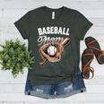 Baseball Mom Baseball Player Women's Heather T-Shirt Heather Forest Baseball Mom Baseball Player Women's Heather T-Shirt Heather Forest