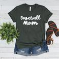 Baseball Mom Retro Women's Heather T-Shirt Heather Forest Baseball Mom Retro Women's Heather T-Shirt Heather Forest