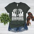 Baseball Mom Scan For Payment Sporty Humor Women's Heather T-Shirt Heather Forest