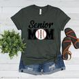 Baseball Mom Senior 2025 Mama Baseball Players High School Women's Heather T-Shirt Heather Forest Baseball Mom Senior 2025 Mama Baseball Players High School Women's Heather T-Shirt Heather Forest