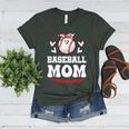 Baseball Mom Shirt Mama Women Baseball Shirt For Women's Heather T-Shirt Heather Forest Baseball Mom Shirt Mama Women Baseball Shirt For Women's Heather T-Shirt Heather Forest