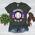 Baseball Mom Sports Mom Proud Baseball Mom Premium Women's Heather T-Shirt Heather Forest