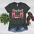 Baseball Mom And Sweet For Moms With Baseball Kids Women's Heather T-Shirt Heather Forest Baseball Mom And Sweet For Moms With Baseball Kids Women's Heather T-Shirt Heather Forest
