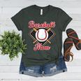Baseball Mom T-Ball Mom Little League Mom Apparel Women's Heather T-Shirt Heather Forest
