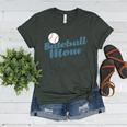 Baseball Mom Team Ball Sports Fan Women's Heather T-Shirt Heather Forest Baseball Mom Team Ball Sports Fan Women's Heather T-Shirt Heather Forest