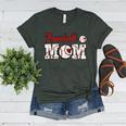 Baseball Mom Tee Mother's Day Mama Mother Holiday Women's Heather T-Shirt Heather Forest Baseball Mom Tee Mother's Day Mama Mother Holiday Women's Heather T-Shirt Heather Forest