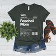 Baseball Mom Graphic Tees For Women Women's Heather T-Shirt Heather Forest