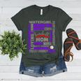 Baseball Mom Traits For Great Mothers Grey And Purple Women's Heather T-Shirt Heather Forest Baseball Mom Traits For Great Mothers Grey And Purple Women's Heather T-Shirt Heather Forest