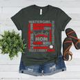 Baseball Mom Traits For Great Mothers Grey And Red Women's Heather T-Shirt Heather Forest Baseball Mom Traits For Great Mothers Grey And Red Women's Heather T-Shirt Heather Forest