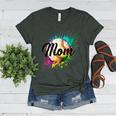 Baseball Mom USA American Baseball Graphic Women's Heather T-Shirt Heather Forest Baseball Mom USA American Baseball Graphic Women's Heather T-Shirt Heather Forest