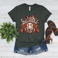 Baseball Mom Vintage Retro Groovy Sport Fan Mother Day Women's Heather T-Shirt Heather Forest