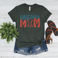 Baseball Mom Vintage Baseball Women's Heather T-Shirt Heather Forest Baseball Mom Vintage Baseball Women's Heather T-Shirt Heather Forest