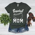 Baseball Mom For Women Family Matching Players Team Mommy Women's Heather T-Shirt Heather Forest Baseball Mom For Women Family Matching Players Team Mommy Women's Heather T-Shirt Heather Forest