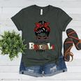 I Am Baseball Mom Women's Heather T-Shirt Heather Forest I Am Baseball Mom Women's Heather T-Shirt Heather Forest