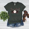 Baseball Mom Baseball Women's Heather T-Shirt Heather Forest
