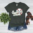 Baseball Mom's Favorite Game Day Premium Women's Heather T-Shirt Heather Forest Baseball Mom's Favorite Game Day Premium Women's Heather T-Shirt Heather Forest