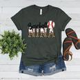 Baseball Nina Women BallPark Nina Baseball Mom Mother's Day Women's Heather T-Shirt Heather Forest Baseball Nina Women BallPark Nina Baseball Mom Mother's Day Women's Heather T-Shirt Heather Forest