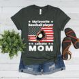 My Baseball Player Calls Me Mom Baseball Mom Women's Heather T-Shirt Heather Forest My Baseball Player Calls Me Mom Baseball Mom Women's Heather T-Shirt Heather Forest