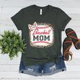 Baseball-Shirt Women Mama Mother Baseball Mom Premium Women's Heather T-Shirt Heather Forest