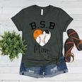 Basketball Soccer Baseball Mom For Women Women's Heather T-Shirt Heather Forest