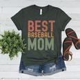Best Baseball Mom Sports Cute Moms Day Premium Women's Heather T-Shirt Heather Forest