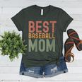 Best Baseball Mom Sports Cute Moms Day Women's Heather T-Shirt Heather Forest Best Baseball Mom Sports Cute Moms Day Women's Heather T-Shirt Heather Forest