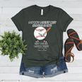 My Boy Might Not Always Swing Humors Baseball Mom Women's Heather T-Shirt Heather Forest