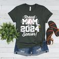 Class Of 2024 Senior Year Baseball Mom Senior 2024 Women's Heather T-Shirt Heather Forest