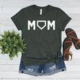 Cute Baseball Mom Favorite Player Mother's Day Women's Heather T-Shirt Heather Forest Cute Baseball Mom Favorite Player Mother's Day Women's Heather T-Shirt Heather Forest