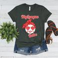 Cute Love Baseball BigLeague Babe Hot Baseball Mom Women's Heather T-Shirt Heather Forest