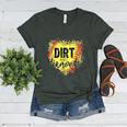 Dirt And Diamonds Baseball Leopard Baseball Mom Women's Heather T-Shirt Heather Forest Dirt And Diamonds Baseball Leopard Baseball Mom Women's Heather T-Shirt Heather Forest
