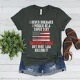 I Never Dreamed I Would Be a Super Sexy Baseball Mom Sport Women's Heather T-Shirt Heather Forest I Never Dreamed I Would Be a Super Sexy Baseball Mom Sport Women's Heather T-Shirt Heather Forest