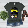 Ecuador Baseball Mom Ecuadorian Baseball Girl Women's Heather T-Shirt Heather Forest
