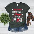 My Favorite Baseball Player Calls Me Mimi For Baseball Mom Women's Heather T-Shirt Heather Forest