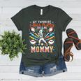 Favorite T-Ball Player Calls Mommy Baseball Mom Women's Heather T-Shirt Heather Forest Favorite T-Ball Player Calls Mommy Baseball Mom Women's Heather T-Shirt Heather Forest