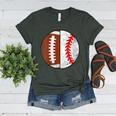 Football Baseball Player Football Baseball Mom Women's Heather T-Shirt Heather Forest Football Baseball Player Football Baseball Mom Women's Heather T-Shirt Heather Forest