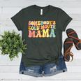 Groovy Somebody's Loud Mouth Mama Baseball Mom Mother's Day Women's Heather T-Shirt Heather Forest