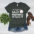 I Hate White Baseball Pants Quote For a Baseball Mom Women's Heather T-Shirt Heather Forest I Hate White Baseball Pants Quote For a Baseball Mom Women's Heather T-Shirt Heather Forest