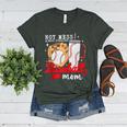 Hot Mess Always Stressed Baseball Mom Women's Heather T-Shirt Heather Forest Hot Mess Always Stressed Baseball Mom Women's Heather T-Shirt Heather Forest