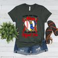 I'm Their Biggest Fan Volleyball Baseball Mom Women's Heather T-Shirt Heather Forest