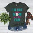 I'm Not Just His Mom I'm His Number One Fan Baseball Mom Women's Heather T-Shirt Heather Forest I'm Not Just His Mom I'm His Number One Fan Baseball Mom Women's Heather T-Shirt Heather Forest