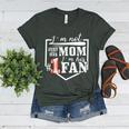I'm Not Just His Mom I'm His One Fan Proud Baseball Mom Women's Heather T-Shirt Heather Forest I'm Not Just His Mom I'm His One Fan Proud Baseball Mom Women's Heather T-Shirt Heather Forest
