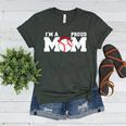 I'm A Proud Mom Baseball Mom Women's Heather T-Shirt Heather Forest I'm A Proud Mom Baseball Mom Women's Heather T-Shirt Heather Forest