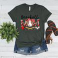 Leopard Baseball Mom Game Day Vibes Mother's Day Women's Heather T-Shirt Heather Forest Leopard Baseball Mom Game Day Vibes Mother's Day Women's Heather T-Shirt Heather Forest